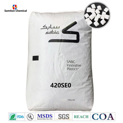 गुणवत्ता  Injection Moldable S-Plastic Valox Plastic PBT 420SE0 Resin 30% GF Flame Retardant कारखाना