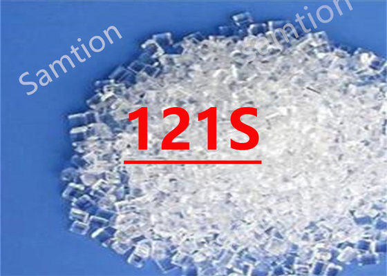 S-Plastic Lexan 121S गैर-हेलोजेनित. 17.5 MFR, छोटे, जटिल भागों के लिए. अतिरिक्त आंतरिक मोल्ड रिलीज़.