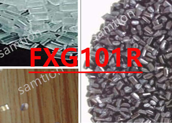 S-Plastic "FXG101R एक हीरे के साथ विशेष प्रभाव रंगों के लिए एक पारदर्शी/पारदर्शी उच्च चिपचिपापन ग्रेड है