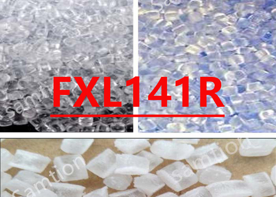 S-Plastic Lexan"FXL141R विशेष प्रभाव रंगों के लिए एक पारदर्शी / अपारदर्शी मध्यम प्रवाह ग्रेड के साथ एक चमकदार है