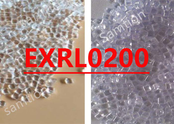 S-Plastic  EXRL0200 मोल्ड रिलीज़ युक्त पारदर्शी मौसम प्रतिरोधी पीसी कोपोलिमर मिश्रण।