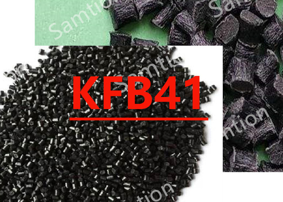 S-Plastic Thermocomp KFB41 ग्लास फाइबर, ग्लास बीड युक्त एसीटल कोपोलिमर राल पर आधारित एक यौगिक है।