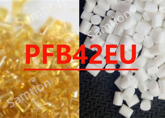 S-Plastic Thermocomp PFB42EU ग्लास फाइबर, ग्लास बीड युक्त PA 6 राल पर आधारित एक यौगिक है।
