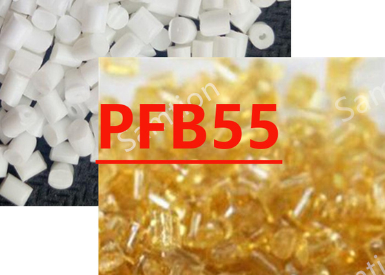 S-Plastic Thermocomp PFB55 PA 6 राल पर आधारित एक यौगिक है जिसमें ग्लास बीड, ग्लास फाइबर होता है।