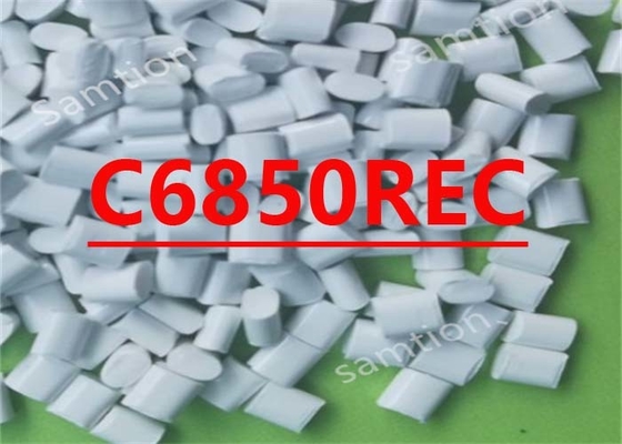 साबिक साइकोलोय C6850REC प्रारंभिक डेटा. 50% पूर्व उपभोक्ता आधारित पीसी + एबीएस रीसायकल. लौ retardant.