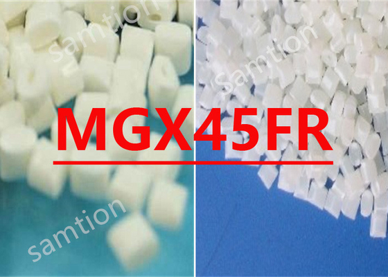 सैबिक साइकोलाक MGX45FR राल FR ABS, दृश्य प्रभाव के लिए MAGIX प्रौद्योगिकी है। उपयोगों में कंप्यूटर, सेट-टॉप बॉक्स और