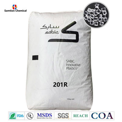 201R 7.0 MFR S-Plastic Polycarbonate Resin For Thicker Sections Without Sinks (लेक्सन 201आर 7.0 एमएफआर सैबिक पॉली कार्बोनेट राल बिना सिंक के मोटे सेक्शन के लिए)