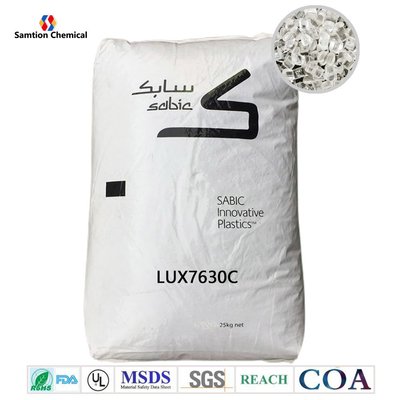 LEXAN LUX7630C पॉलीकार्बोनेट (PC) रेज़िन एक नॉन-फिल्ड रेज़िन है जो इंजेक्शन मोल्डिंग और एक्सट्रूज़न के लिए उपयुक्त है