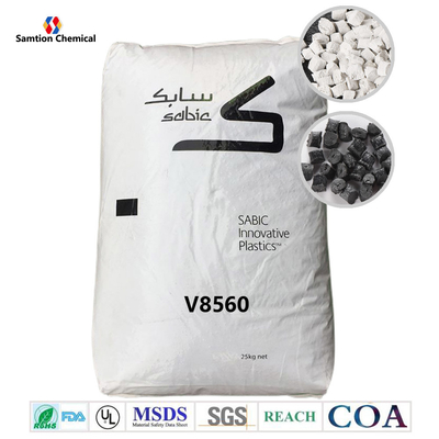30% ग्लास प्रबलित सैबिक वैलॉक्स प्लास्टिक राल V8560 लौ retardant पीबीटी पीईटी मिश्रण