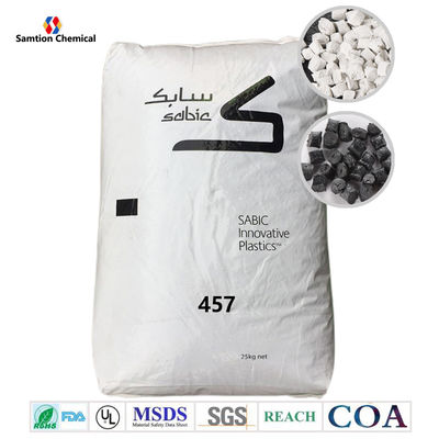 S-Plastic Valox 457 राल 6.5% GR PBT पुनर्नवीनीकरण प्लास्टिक राल गोली UL94 V-0/5V है