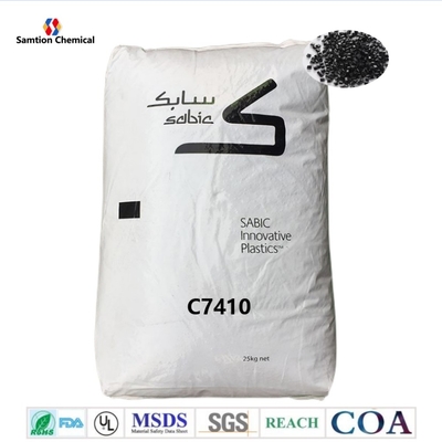 गैर-हेलोजेनित FR S-Plastic Thermocomp C7410 PC ABS थिनवॉल मोल्डिंग के लिए प्लास्टिक सामग्री