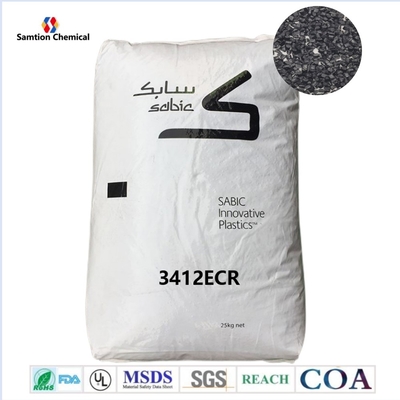 S-Plastic Lexan 3412ECR 20% ग्लास फाइबर भरा हुआ गैर क्लोरीकृत गैर ब्रोमाइज्ड उच्च कठोरता अनुप्रयोग लौ retardant