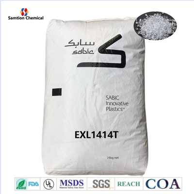 S-Plastic Lexan EXL1414T पारदर्शी इंजेक्शन मोल्डिंग अत्यंत निम्न तापमान लचीलापन मध्यम प्रवाह विशेषताओं