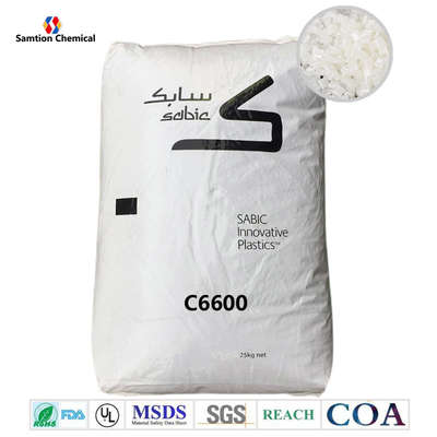 साबिक साइकोलोय C6600 गैर ब्रोमाइन, गैर क्लोरीन FR PC+ABS संतुलित प्रवाह, प्रभाव और हाइड्रोलिटिक स्थिरता के साथ